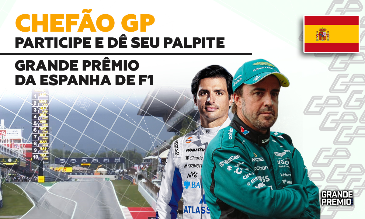 CHEFÃO GP abre palpites para GP de Barcelona, 7ª etapa da F1 2026