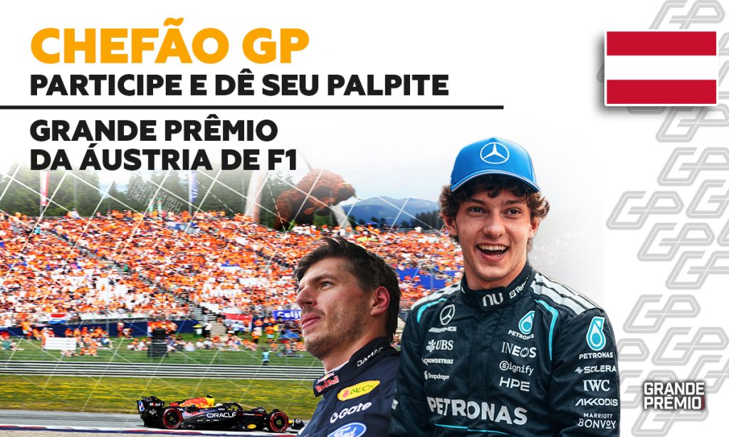 CHEFÃO GP abre palpites para GP da Áustria, 8ª etapa da F1 2026