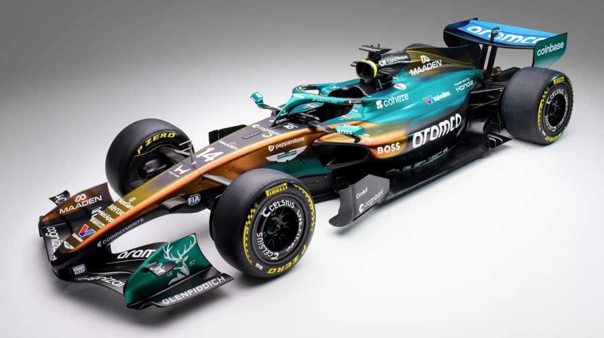 Aston Martin presenta un diseño especial para el GP de Mónaco