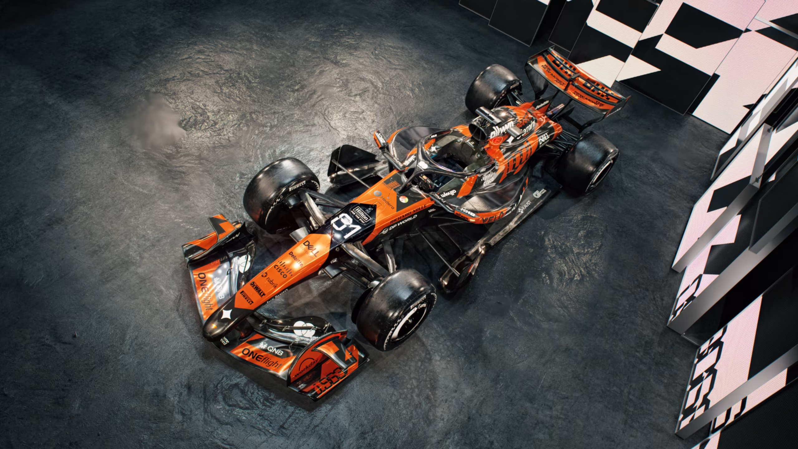 McLaren lança pintura especial em Mônaco para celebrar 1.000ª corrida na F1