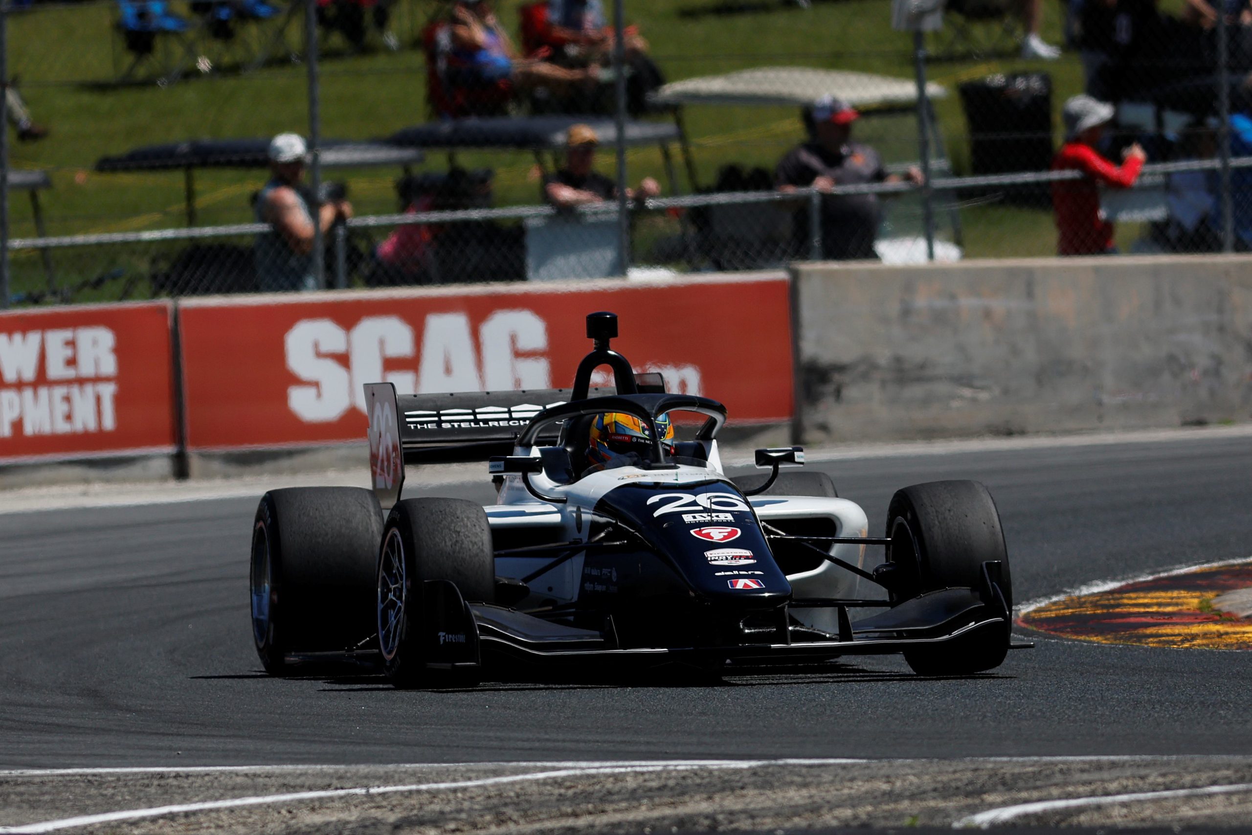 Hughes vence acidentada corrida 1 da Indy NXT em Road America. Fittipaldi é 22°