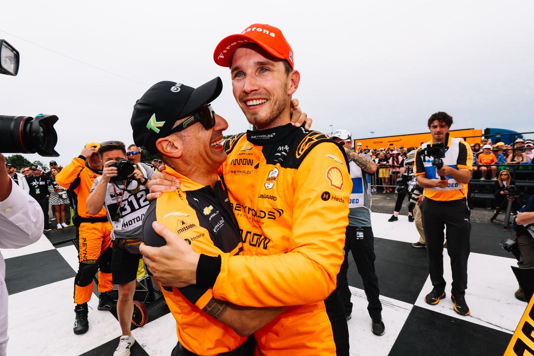 Kanaan exalta Lundgaard após vitória em Road America: “Nunca vi alguém ultrapassar como ele”