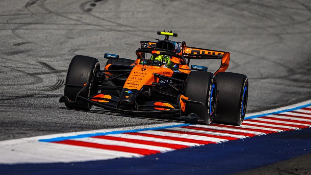 Norris revela “lástima” por el ritmo de Ferrari en Austria