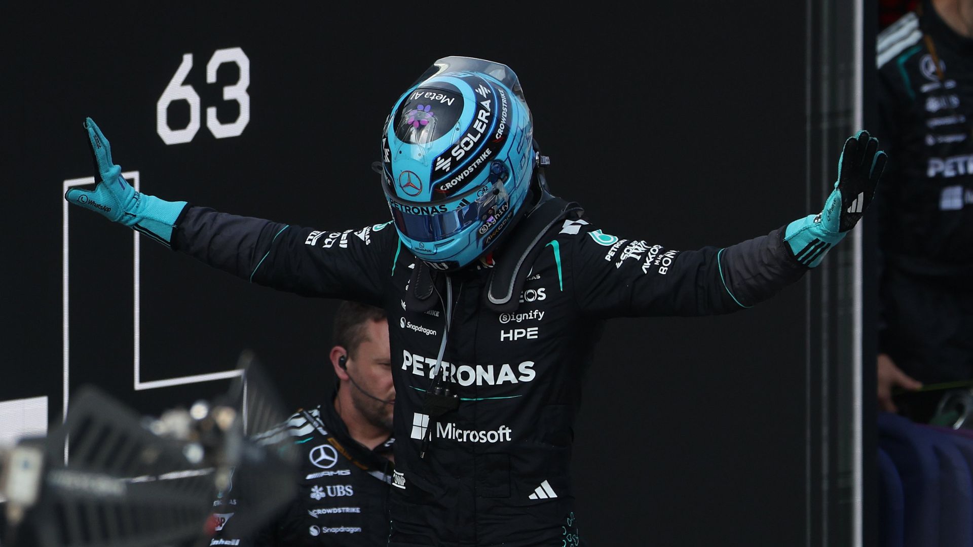 Russell festeja vitória em “complicado” GP da Áustria: “Foi um teste psicológico”