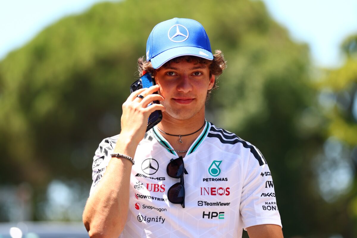 Antonelli lembra batida com Verstappen na Áustria e reflete: “Aprendi muito”