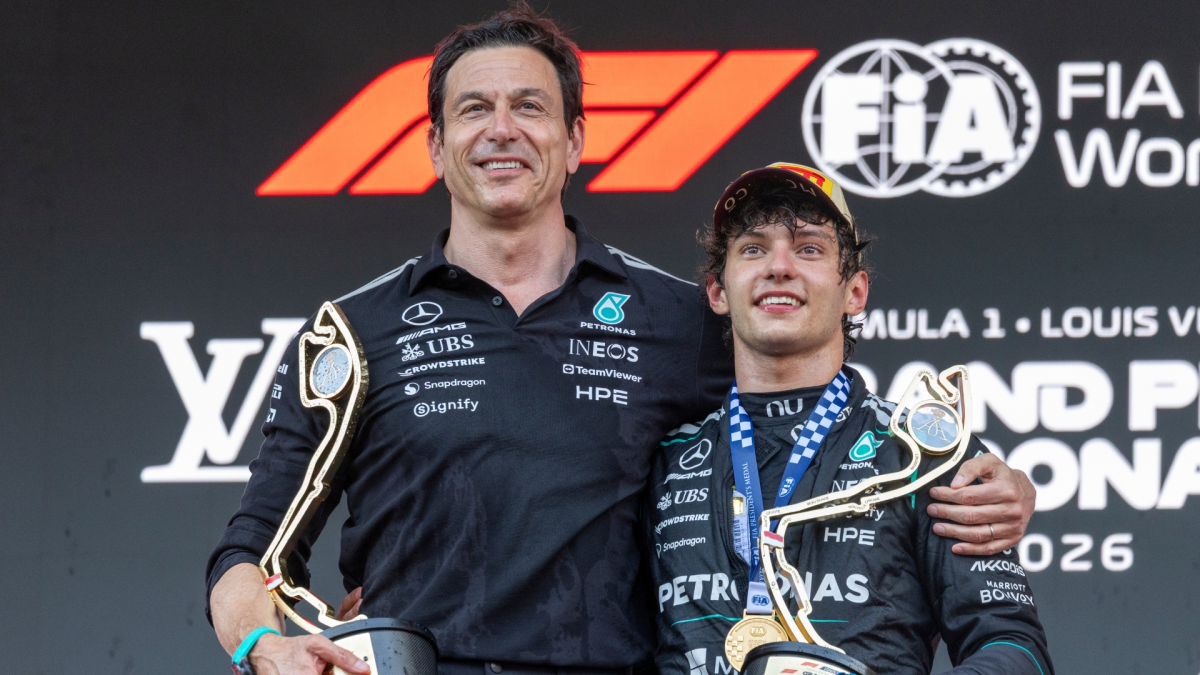 Wolff protege a Antonelli de la presión y advierte: “No lo comparen con Senna”