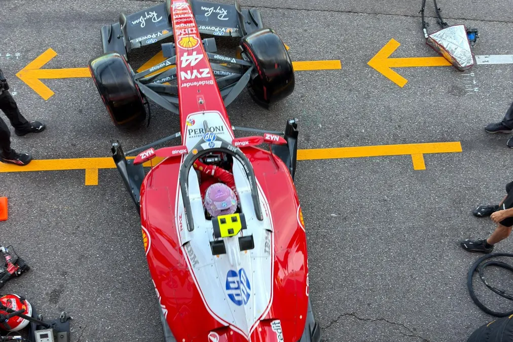 Ferrari reconoce “sentimientos encontrados” a pesar de una buena clasificación en Mónaco