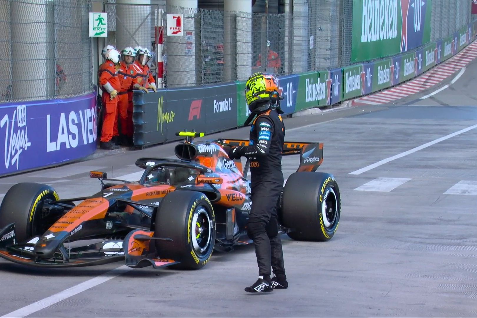McLaren detecta problema em motor e livra Norris de punição no GP de Mônaco