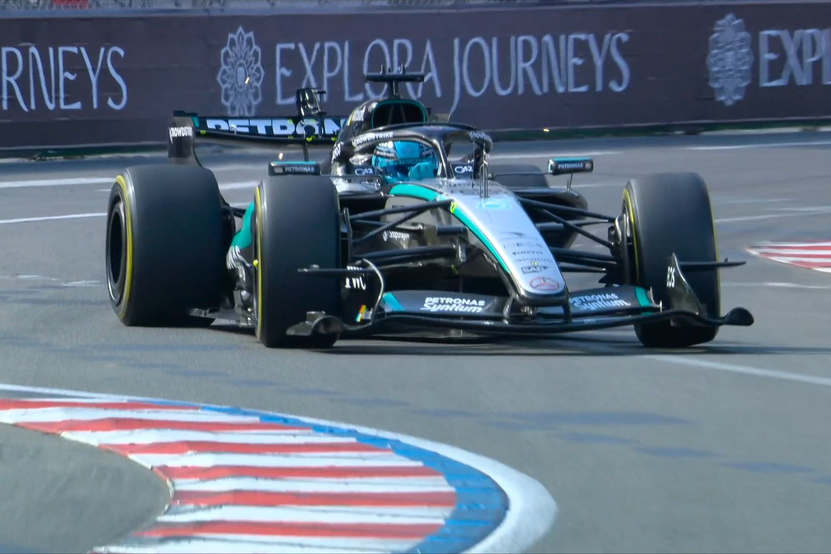Russell diz que Ferrari “tem DNA de Mônaco” e reconhece dificuldades da Mercedes