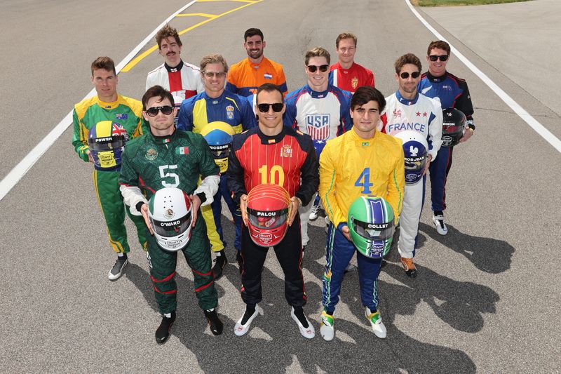 Indy veste pilotos com cores das seleções em campanha para Copa do Mundo