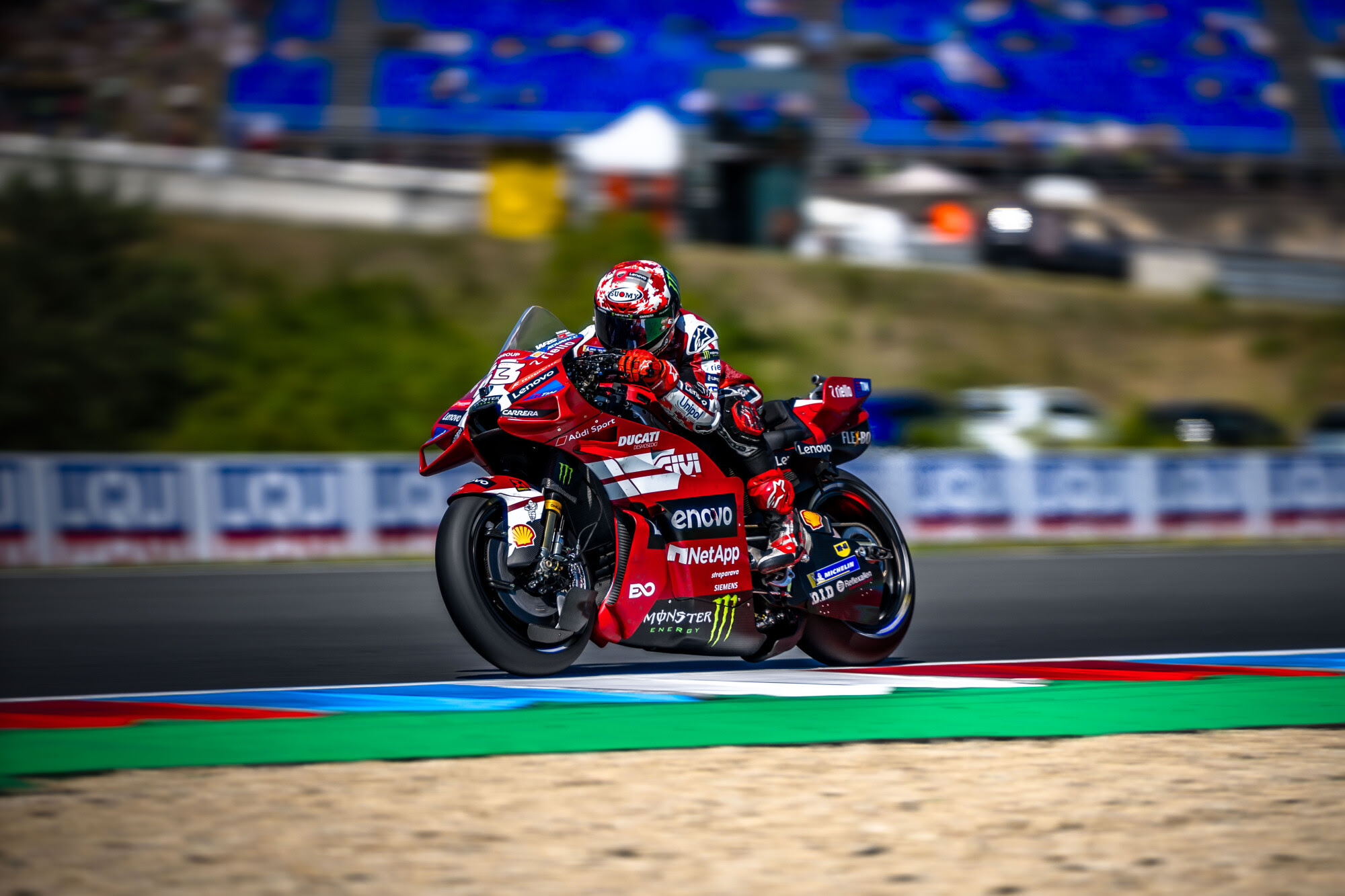 Bagnaia diz que situação no Mundial “não é ruim”, mas aceita: “Poderia ser melhor”