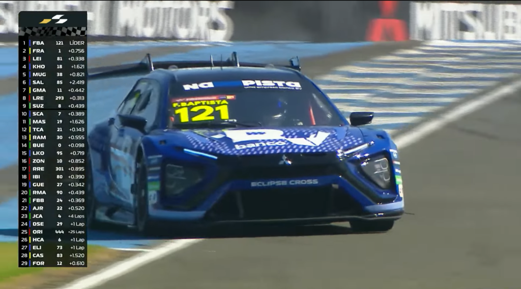 Baptista assume ponta na largada e vence corrida 2 da Stock Car no Velocitta. Fraga é 2º