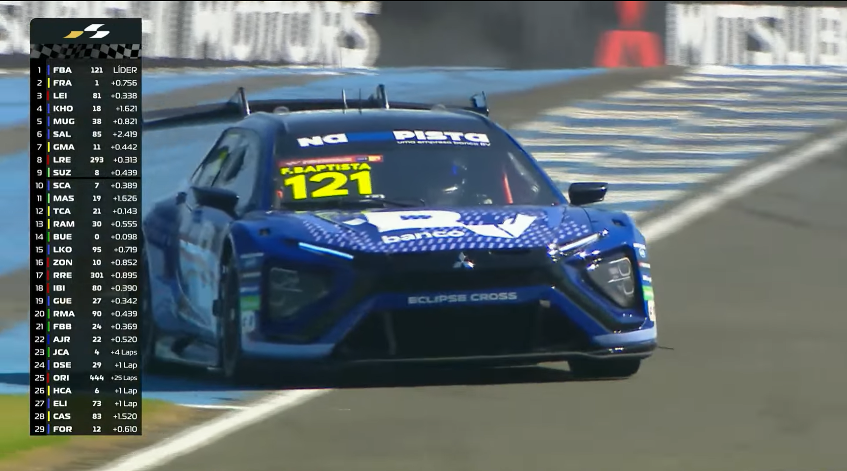 Baptista assume ponta na largada e vence corrida 2 da Stock Car no Velocitta. Fraga é 2º