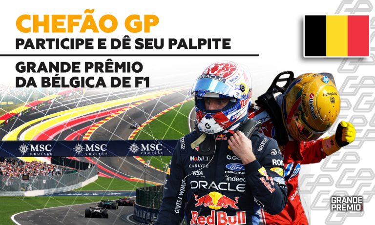 CHEFÃO GP abre palpites para GP da Bélgica, 10ª etapa da F1 2026
