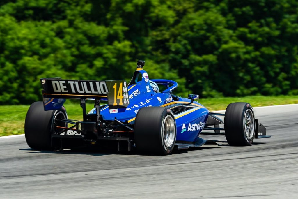 De Tullio completa fin de semana de Indy NXT en Mid-Ohio con dos top diez; Fittipaldi triunfa en ambas carreras