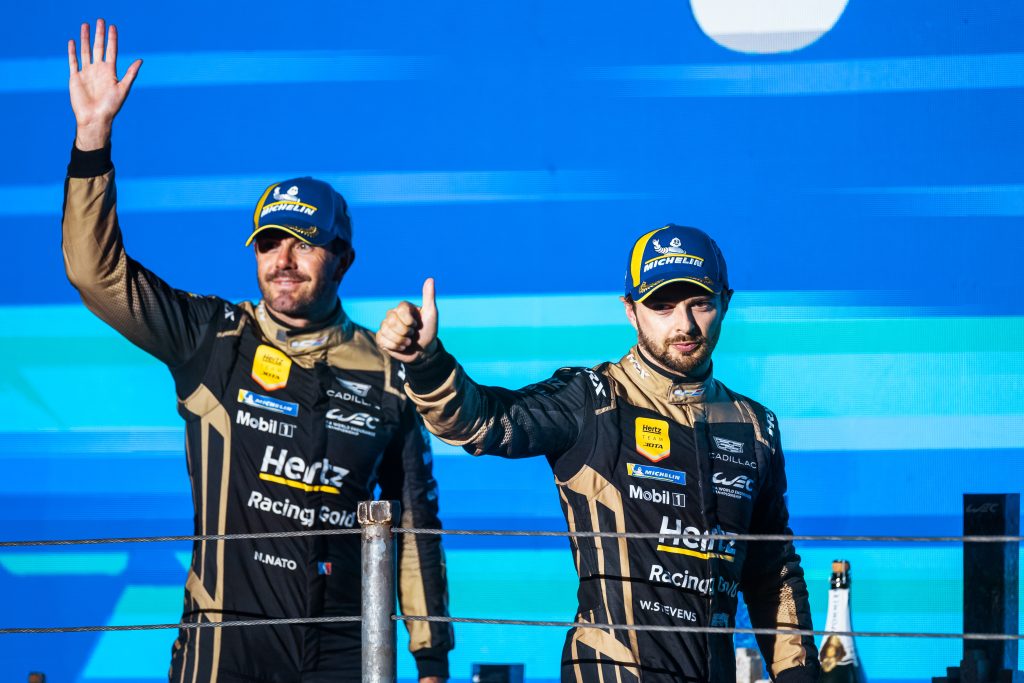 Nato exalta progresso da Cadillac após pódio em São Paulo e mira em nova vitória no WEC
