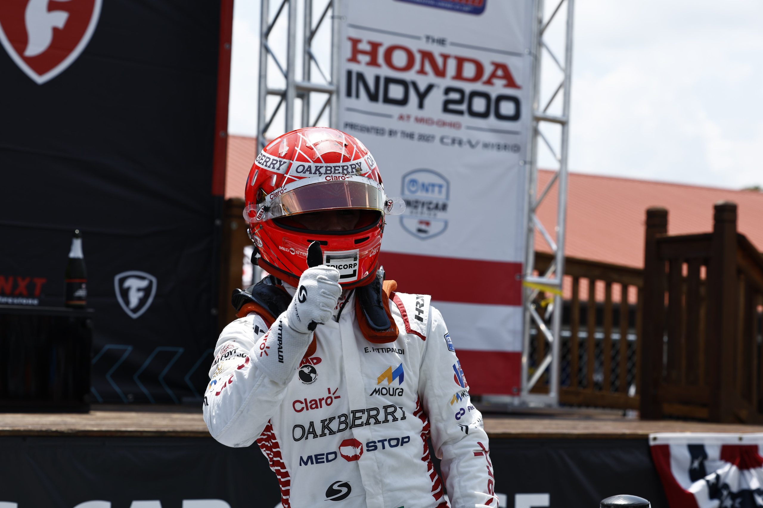 Fittipaldi celebra domínio em rodada dupla em Mid-Ohio: “Não tem como ser melhor”
