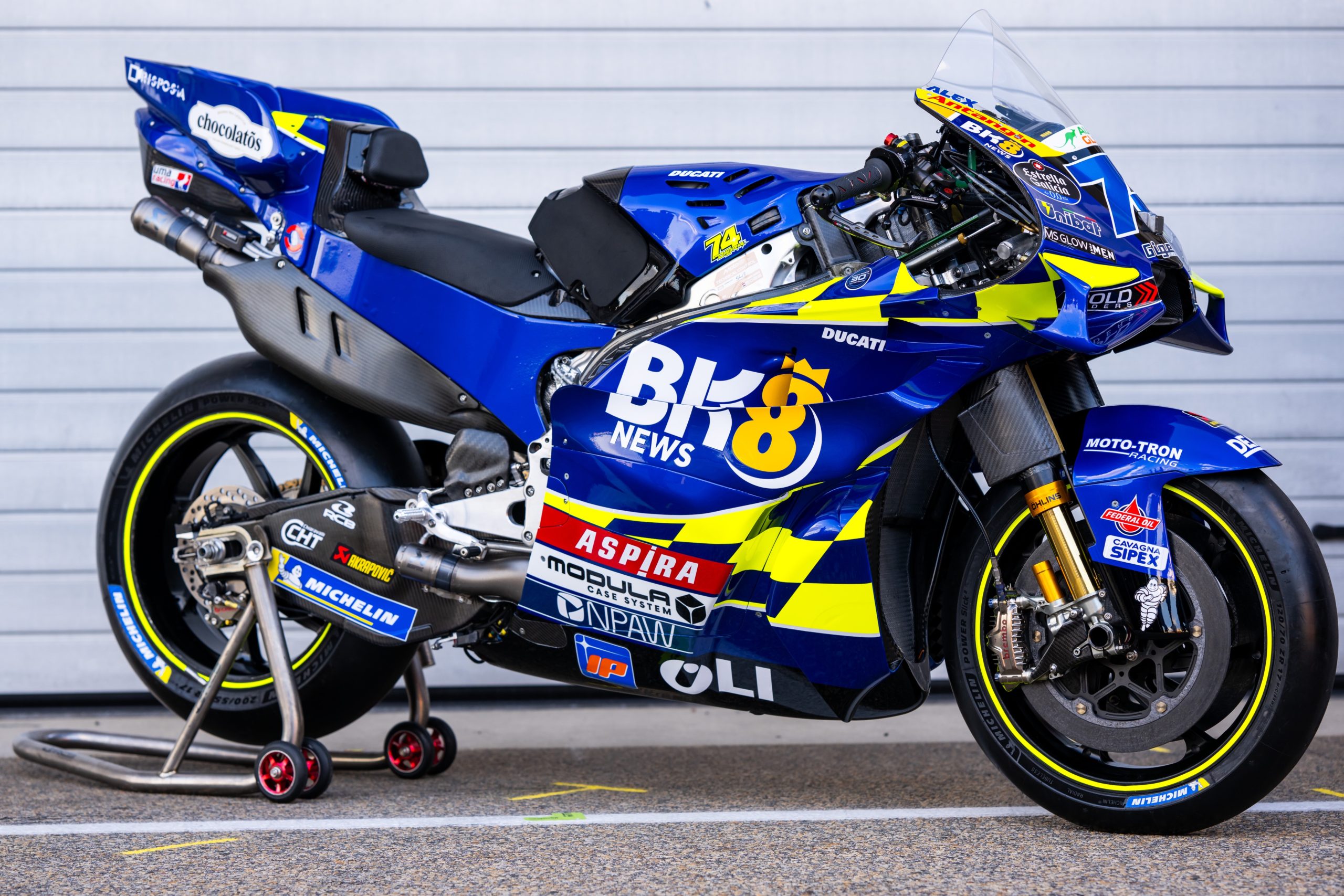 Gresini resgata pintura icônica de Gibernau para GP da Alemanha da MotoGP