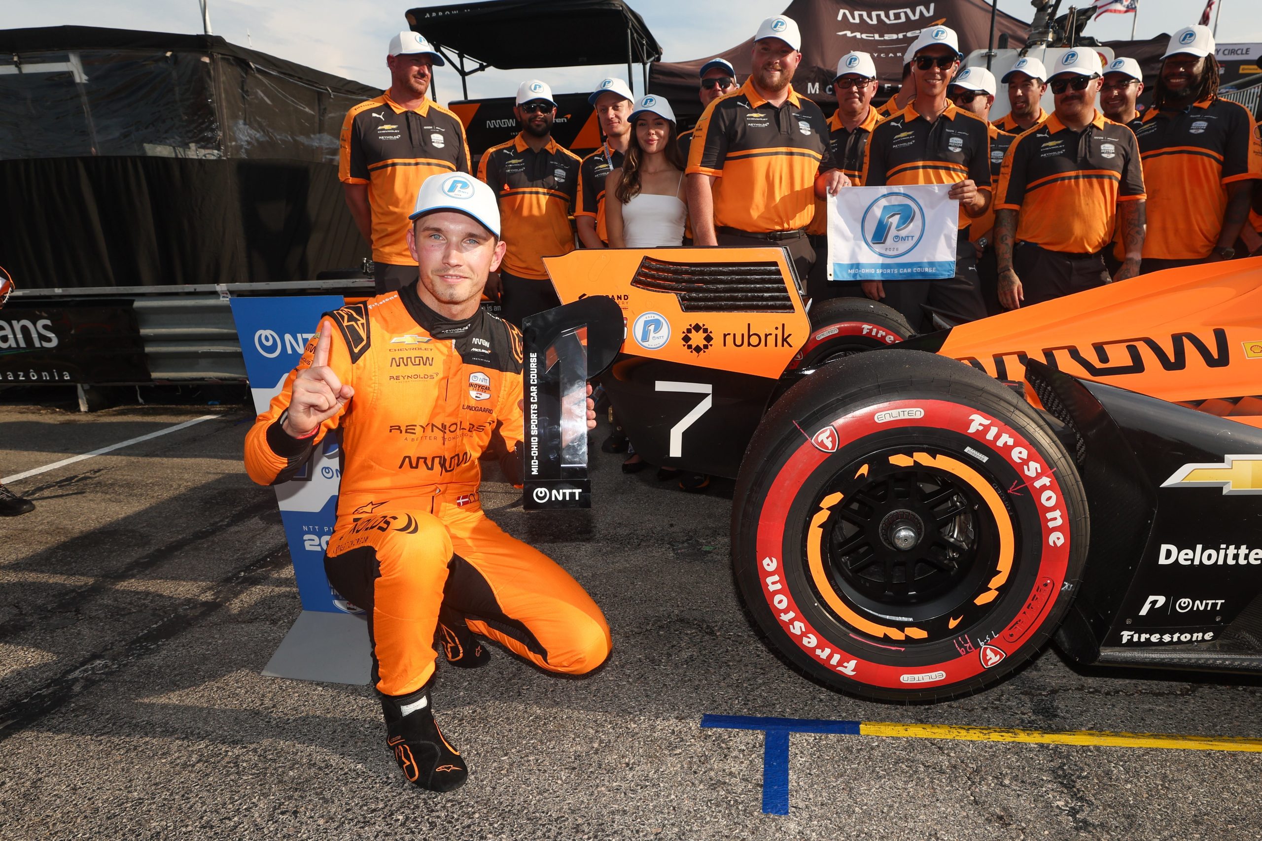 Lundgaard desabafa após pole em Mid-Ohio: “Todos conhecem minhas habilidades”