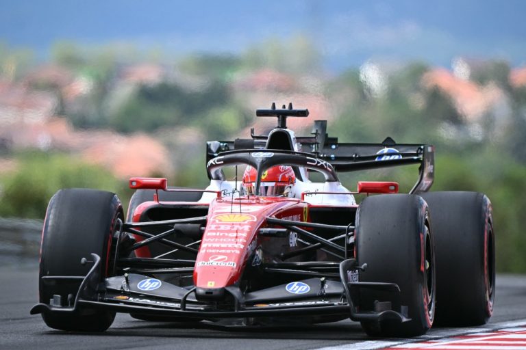 Leclerc lidera el primer entrenamiento del GP de Hungría