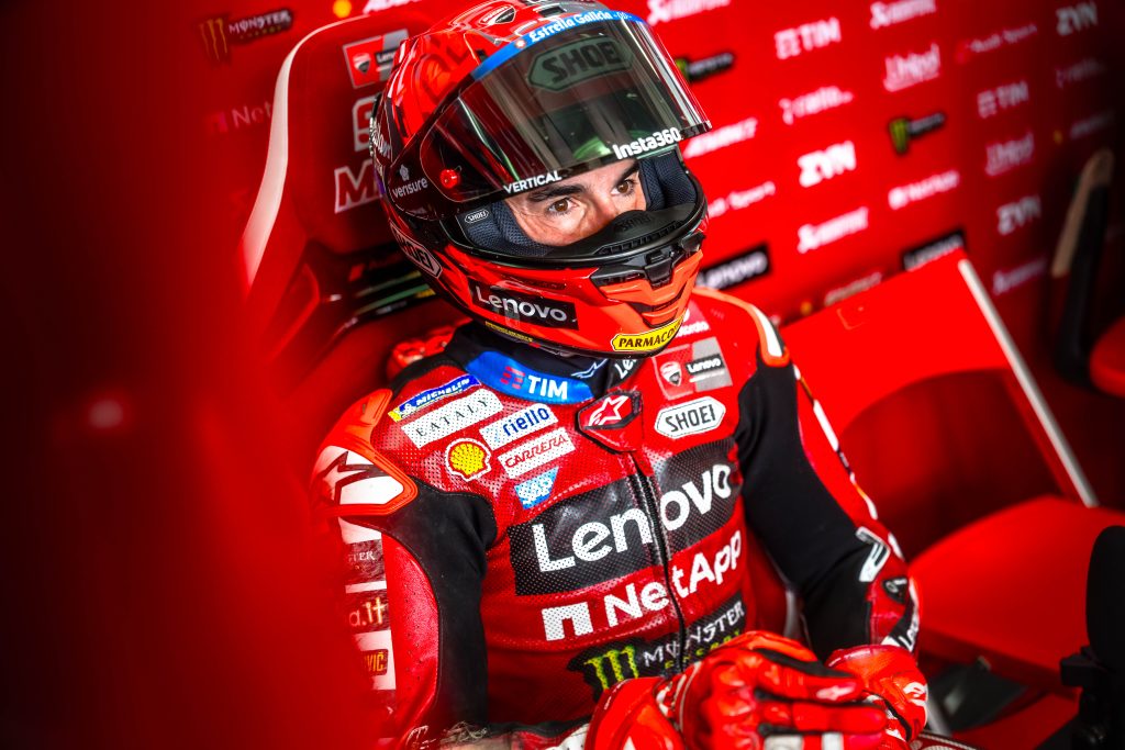 Marc Márquez garantiu a pole-position do GP da Alemanha com 1min19s041 e vai puxar a fila da 11ª etapa da MotoGP em Sachsenring
