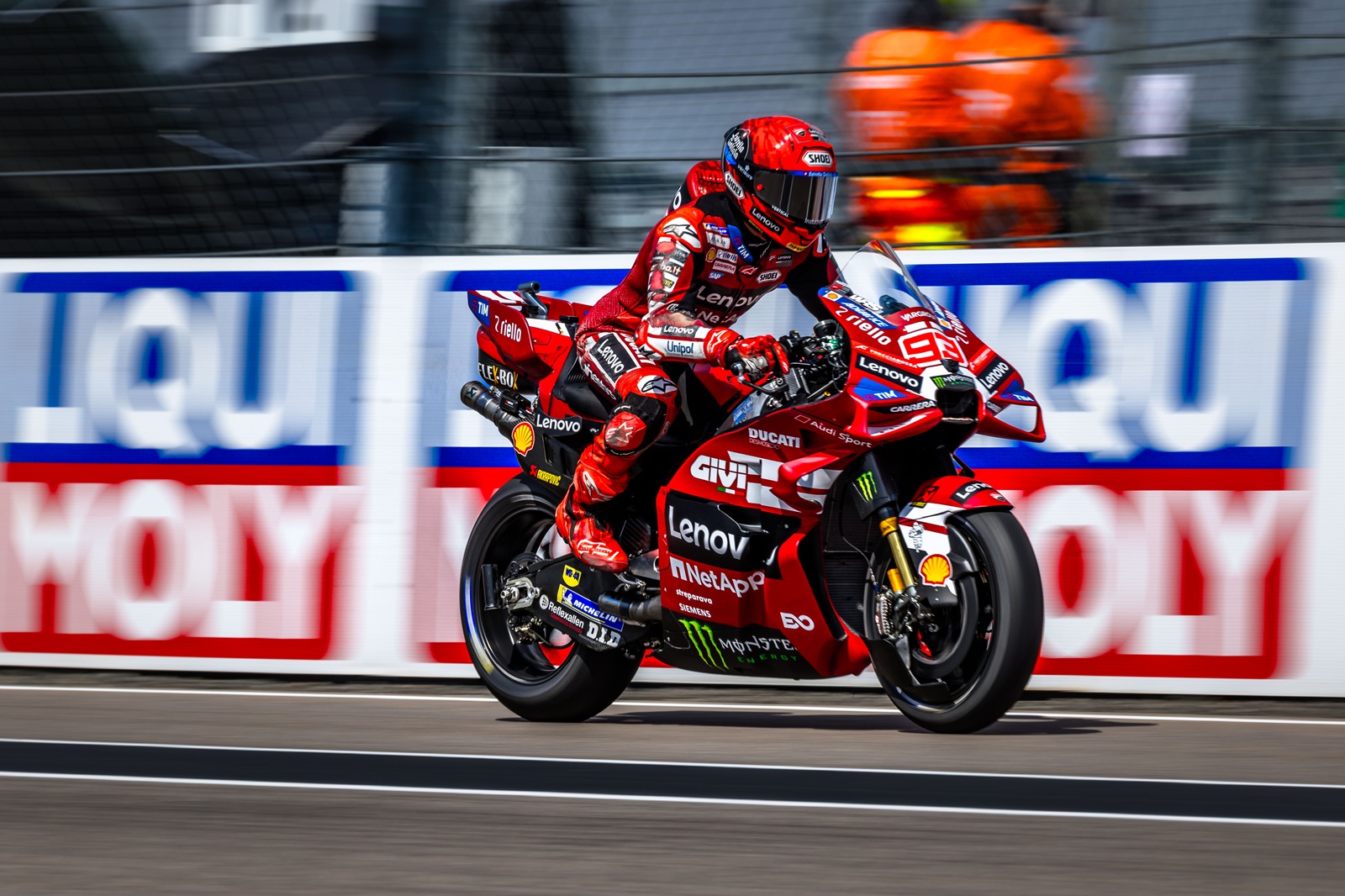 Ducati vê limitação física em Marc Márquez: “Não é capaz de ser supercompetitivo”