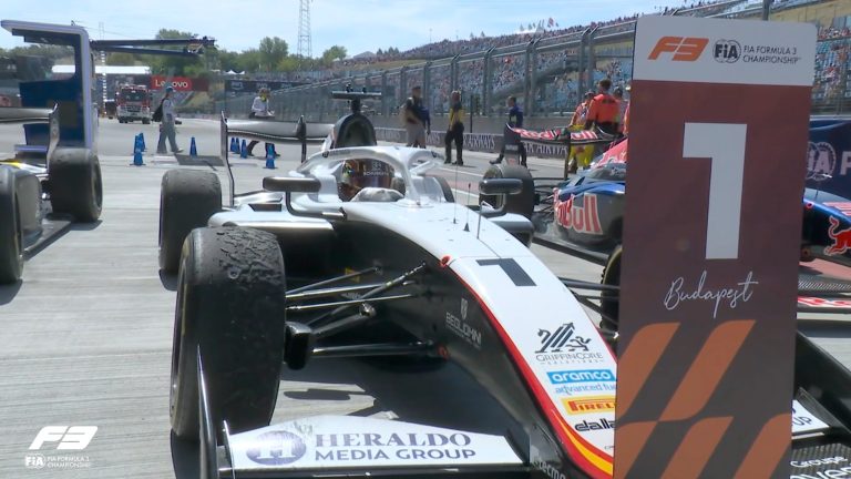 Naël gana en la carrera sprint para la F3 en Hungría; Colnaghi es 4°