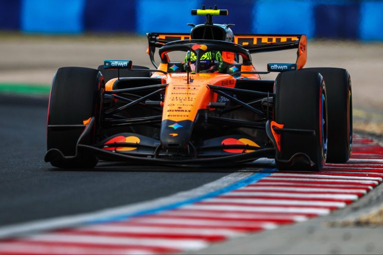 Norris golpeia Ferrari e põe McLaren na pole do GP da Hungria. Bortoleto é 14º