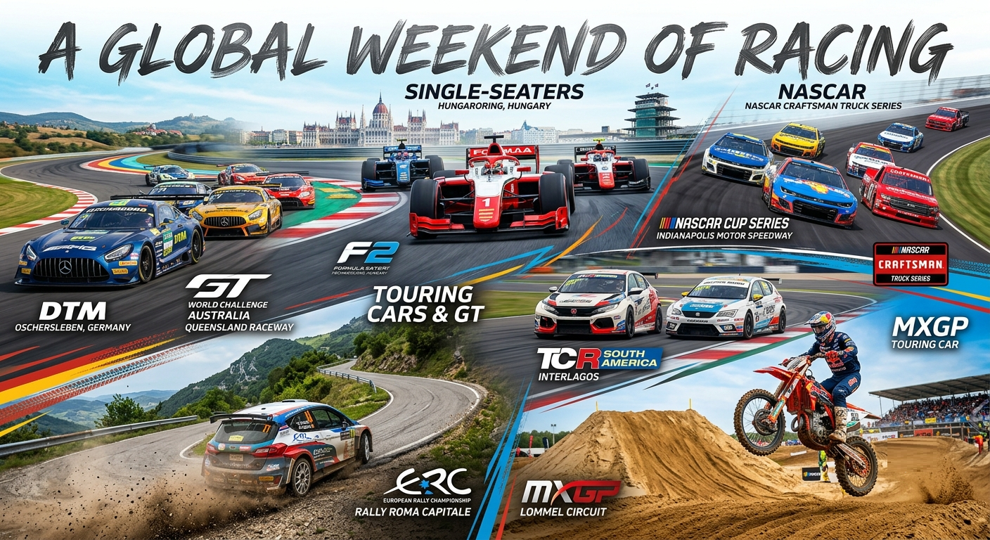 Weekend motorsport guide: what races to watch (July 24–26)