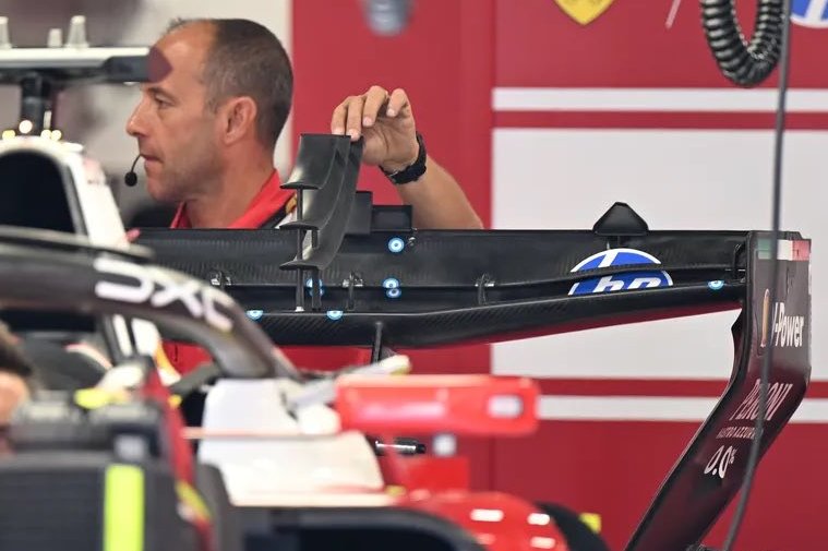 Ferrari se inspira en McLaren y presenta nueva versión del alerón ‘Macarena’ en Hungría