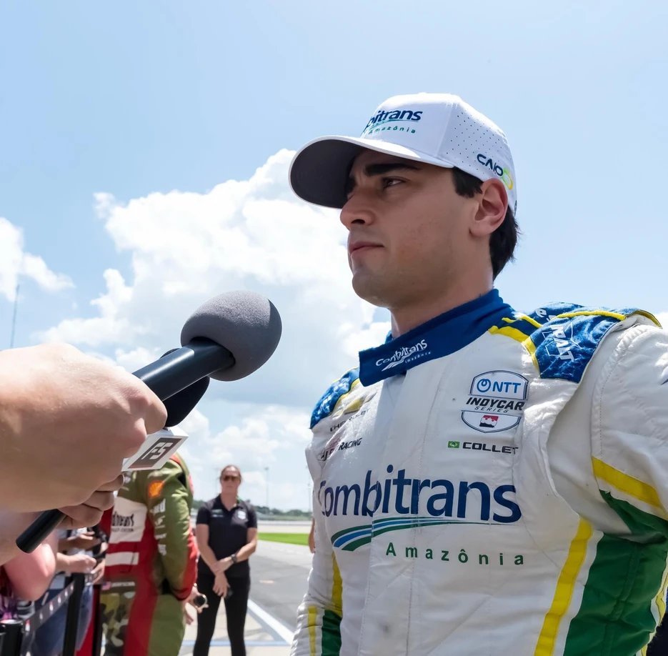 “Erro estúpido da minha parte”: Collet assume culpa por batida no GP de Nashville