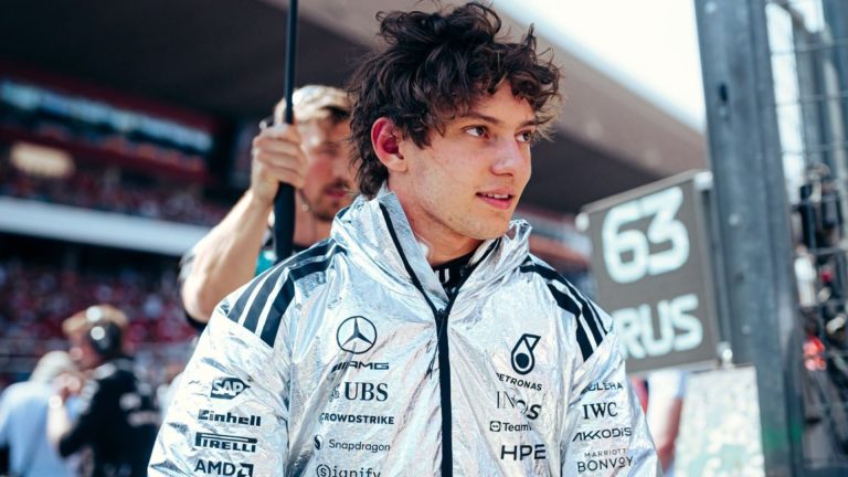 Antonelli agradece a Mercedes el apoyo en su debut en F1 2025