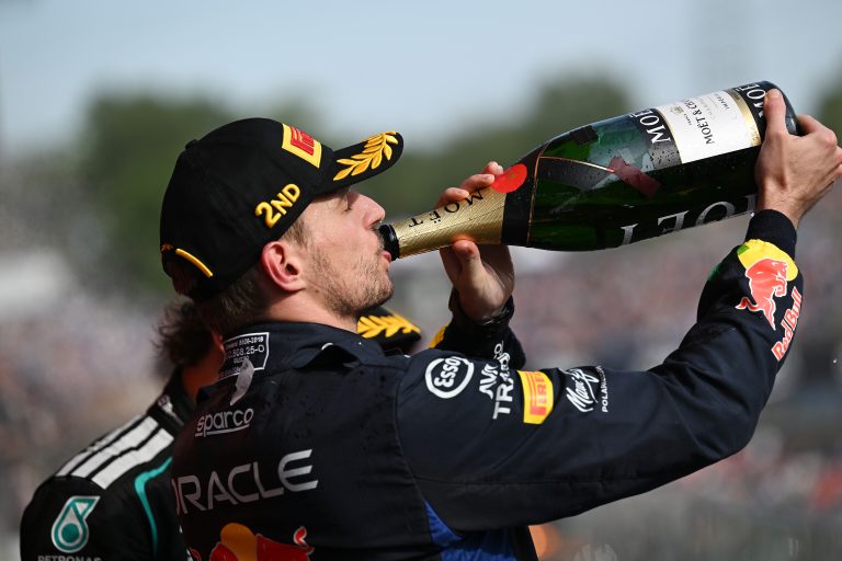 Verstappen admite su sorpresa por el segundo puesto en el GP de Hungría: “No esperaba estar en el podio”