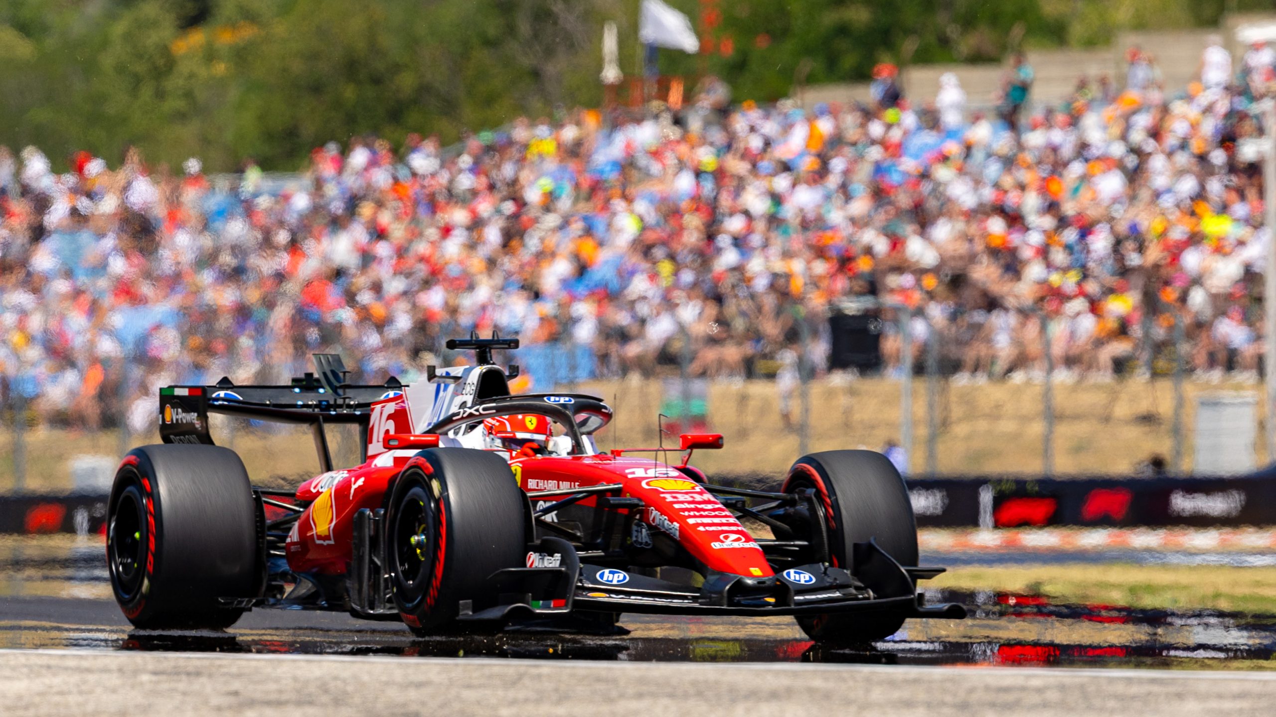 Leclerc says he “maximized result” with Ferrari in Hungarian GP qualifying