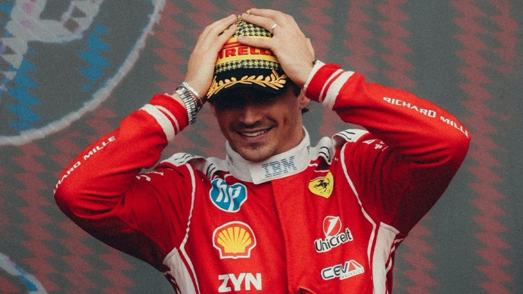 Ferrari chega a 250 vitórias na Fórmula 1 com Leclerc no GP da Inglaterra