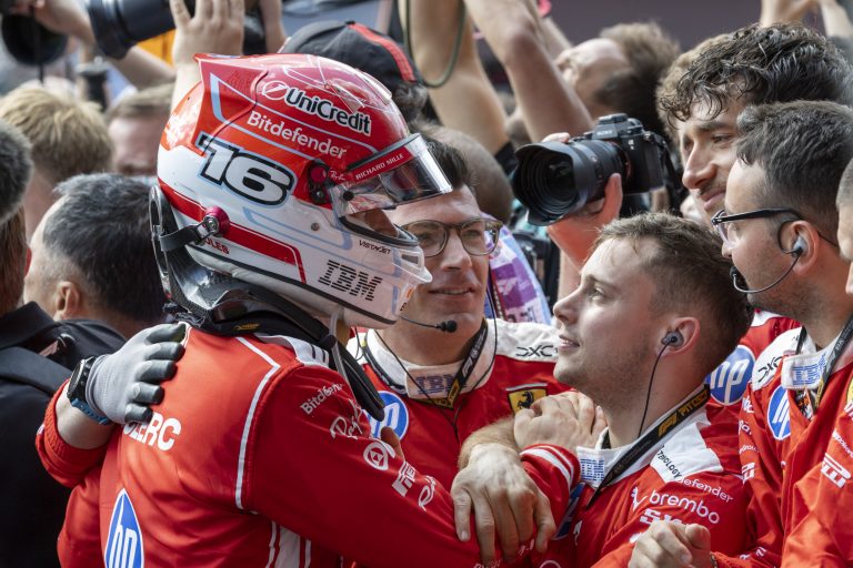 Leclerc admits he ‘went a bit too far’ in Belgian GP clash with Piastri
