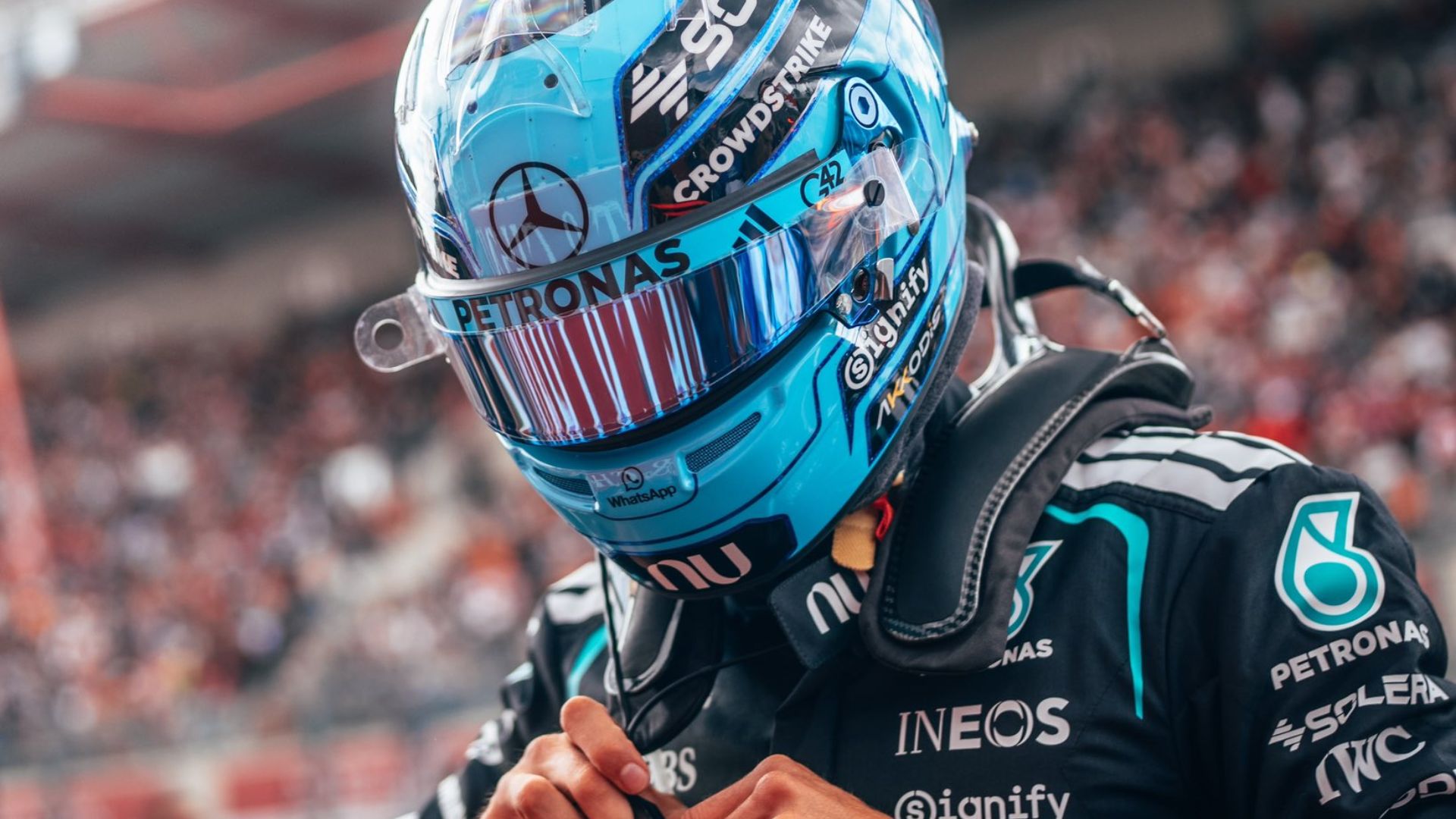 Mercedes encuentra solución para el motor de Russell tras pérdida de potencia en Bélgica