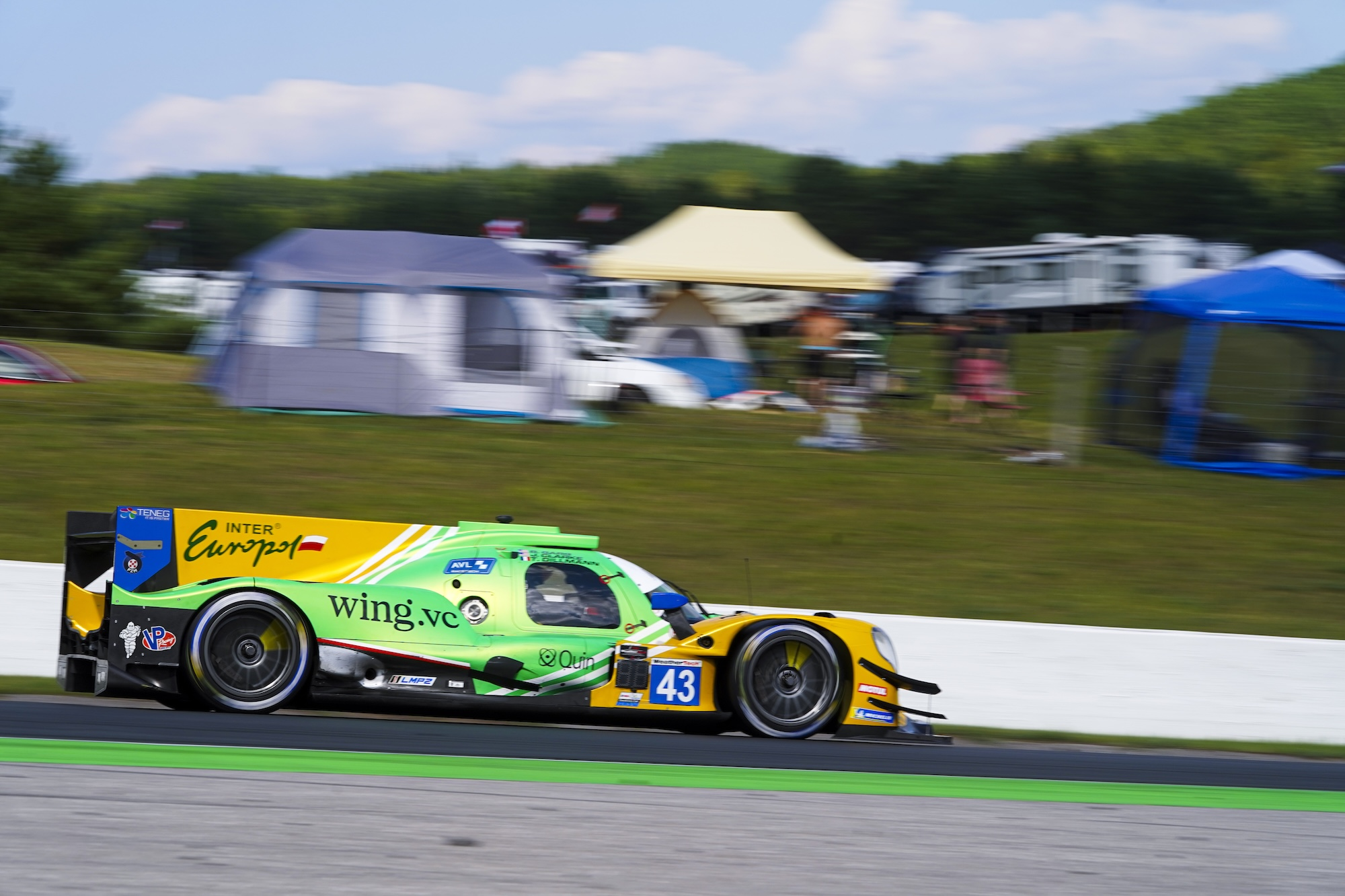 Inter Europol #43 vence GP de Mosport do IMSA SportsCar. Barrichello é 6º na GTD