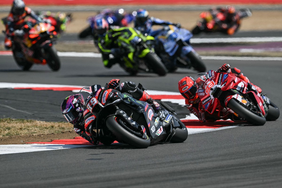 Aprilia retoma domínio e recoloca Ducati no papel de caçadora na fase decisiva da MotoGP