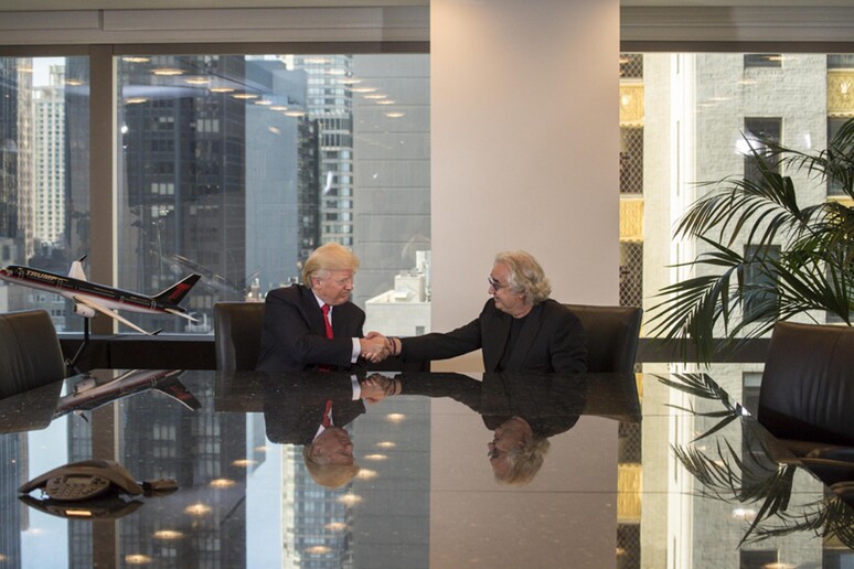 Briatore afirma que Donald Trump intentó realizar una carrera de Fórmula 1 en Nueva York