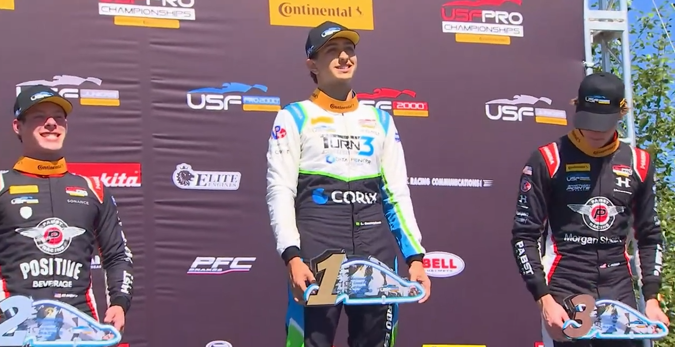 Escorpioni dita ritmo e vence corrida 2 da Pro 2000 em Portland