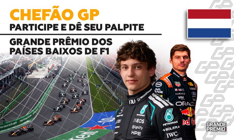 CHEFÃO GP abre palpites para GP dos Países Baixos, 12ª etapa da F1 2026