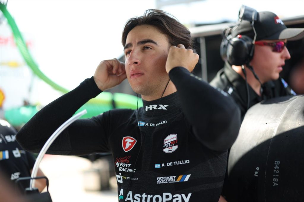 De Tullio sueña con un asiento en IndyCar, pero aclara: “Necesito un proyecto a largo plazo”