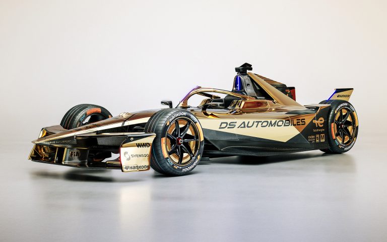 DS Penske resgata pintura dourada para fim de parceria no encerramento da Fórmula E em Londres