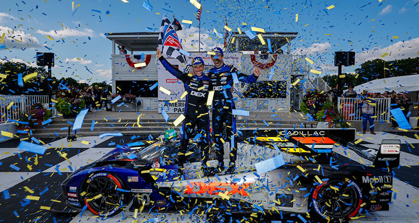 Cadillac #10 sobrevive ao caos e vence 6H de Road America. Nasr sofre e é 7º