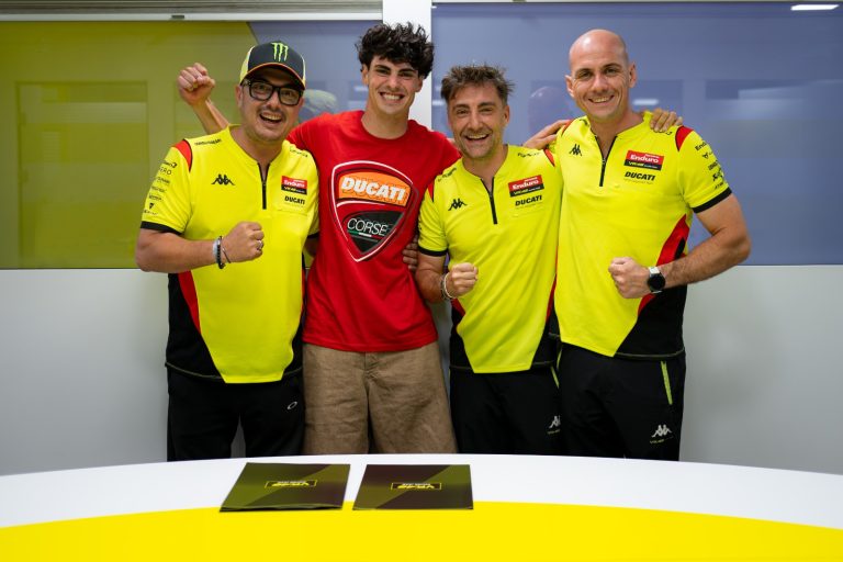 Diretor-executivo reafirma confiança e diz que Aldeguer representa “visão de futuro” da Ducati