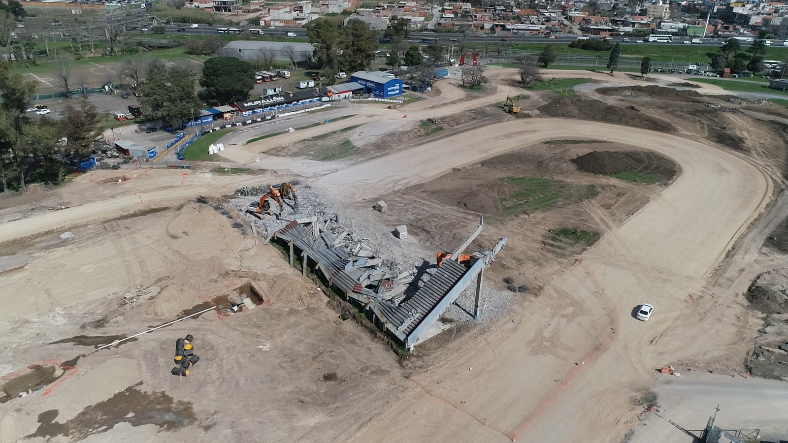 La ciudad de Buenos Aires continúa con la progresión de las obras en el autódromo con la mira puesta en la F1