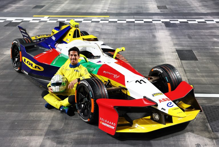 Di Grassi revive trajetória na Fórmula E com pintura especial para despedida em Londres