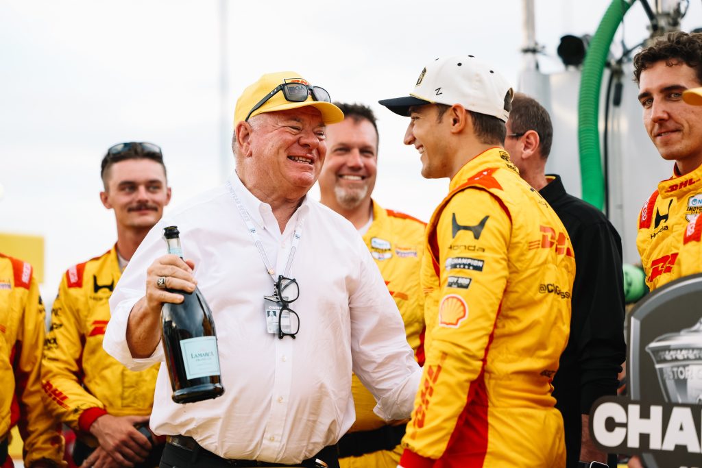 Ganassi enaltece Penske após se tornar maior campeão da Indy: “Não estaria aqui sem ele”