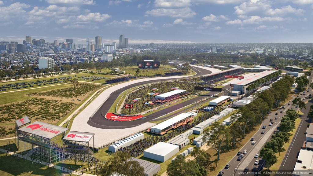 MotoGP revela traçado do circuito de Adelaide, nova casa do GP da Austrália a partir de 2027